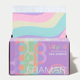 Framar All Y'all Pastel Pop-Up Hair Foil Sheets, 5x11", Pack of 500