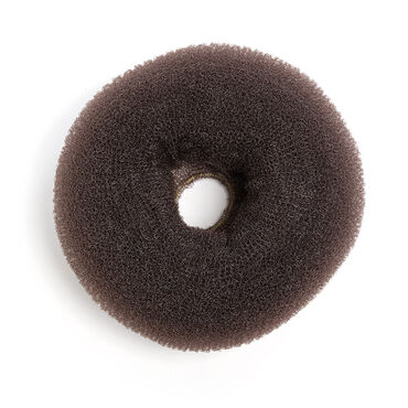 Sibel Hairbun Round 11 Cm Brown 2pack