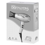 Parlux Digitalyon Light Air Ionizer Hair Dryer, Silver