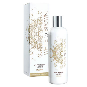 WHITE to BROWN Self Tanning Lotion Medium 250ml