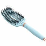 Olivia Garden Inner Child FingerBrush Care Iconic Boar & Nylon - Light Blue
