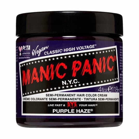 Manic Panic High Voltage Semi Permanent Hair Colour Cream - Purple Haze 118ml