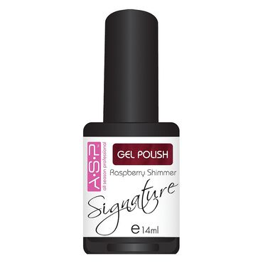 ASP Signature Gel Polish - Raspberry Shimmer 14ml