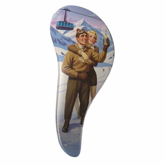 Sibel D-M&eacute;li-M&eacute;lo Alpine Glow Happy Couple Detangling Hair Brush