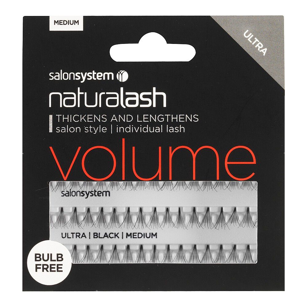 Salon System Naturalash Individual Lash Ultra Black Medium