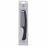 Sibel Carbon Line Wide Tooth Handled Antistatic Comb 21.8cm