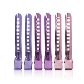 Salon Services Sectioning Clips - Short Stainless Steel