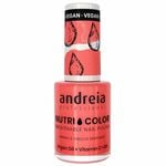 Andreia Professional Nutri Color NC 15 Coral - Nail Polish, 10.5ml