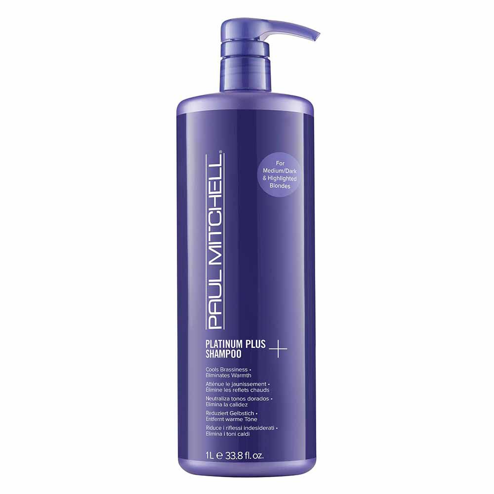 Paul Mitchell Platinum Plus Shampoo Blondes 1000ml Hair Shampoo Sally Beauty