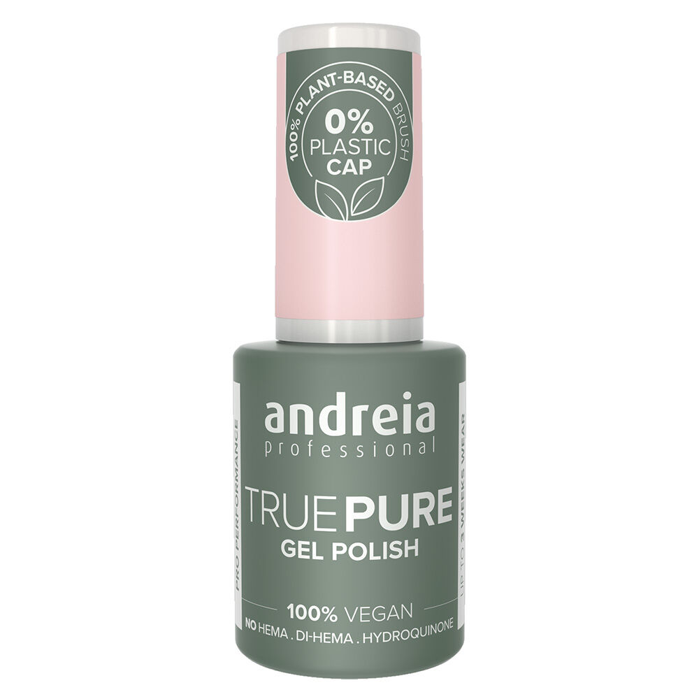 Andreia Professional True Pure T06 Milky Pink - Hema Free Gel Polish, 10.5ml