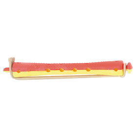 Sibel Vented Perm Rods Yellow/Red, 8.5mm, Pack of 12
