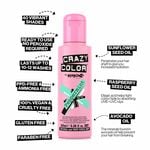 Crazy Color Semi Permanent Hair Colour Cream - Peppermint 100ml