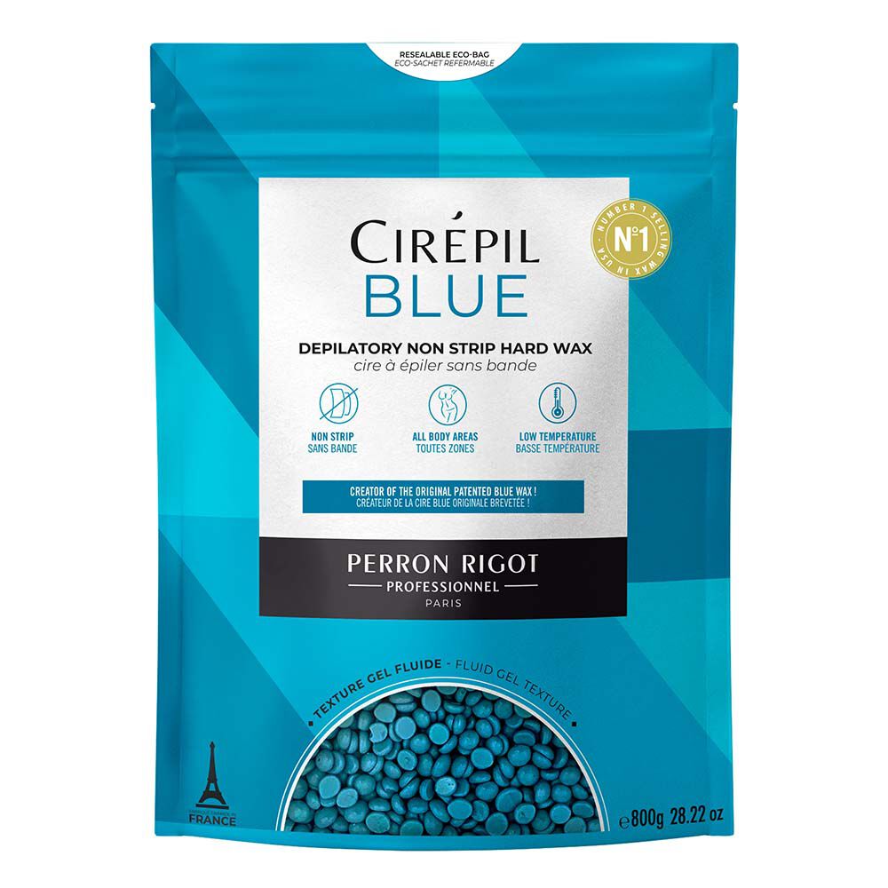 Perron Rigot Cirepil Blue Depilatory Wax Beads 800g Hard Stripless Roller Wax Sally Beauty