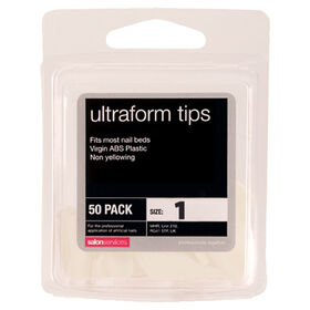 Salon Services Ultraform Tips Size 1 Pack of 50