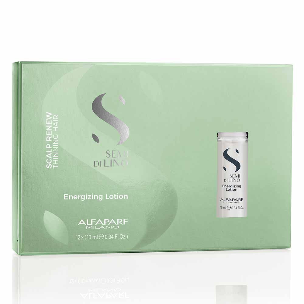 Alfaparf Milano Semi Di Lino Scalp Renew Energizing Lotion (12x10ml)