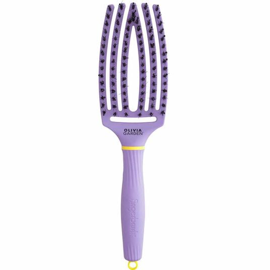 Olivia Garden Inner Child FingerBrush Care Iconic Boar & Nylon - Purple
