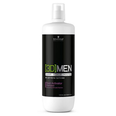 Schwarzkopf Professional 3D Men Root Activator Shampoo 1 Litre