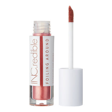 Nails Inc London INC.redible Metallic Liquid Foiling Around Lipstick - Kissing Strangers