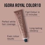 Schwarzkopf Professional Igora Color 10 Permanent Hair Colour - 5-12 Light Brown Cendre Ash 60ml