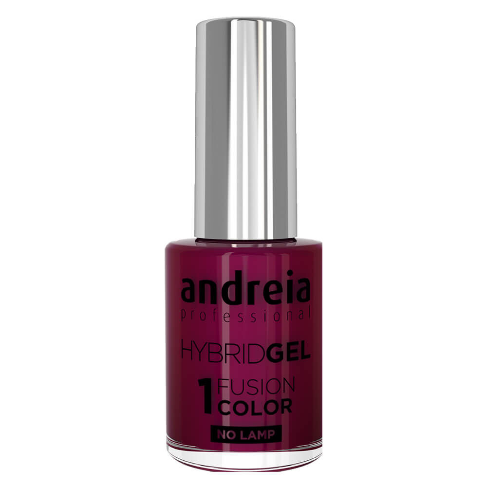 Andreia Professional Hybrid Gel Nail Polish - Fusion Color H24 Dark Purple, 10.5ml