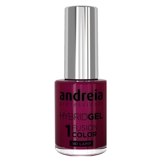 Andreia Professional Hybrid Gel Nail Polish - Fusion Color H24 Dark Purple, 10.5ml