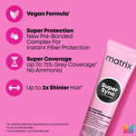 Matrix Super Sync Pre-Bonded Glossing Alkaline Demi-Permanent Hair Colour 8NN Neutral Neutral 90ml