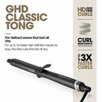 ghd Chronos Curve Classic Tong, Black