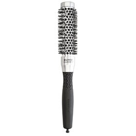 Olivia Garden Essential Blowout Classic Silver Round Hair Brush 25mm