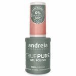 Andreia Professional Pure Balance True Pure T58 - Soft Pink With Copper Glitter, Hema Free Gel Polish 10.5ml