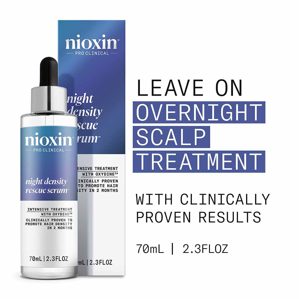 Nioxin Night Density Rescue Serum Intensive Treatment for Thinning