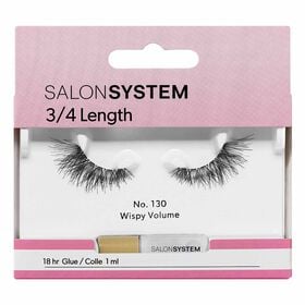Salon System Strip Lash 130 3/4 Length