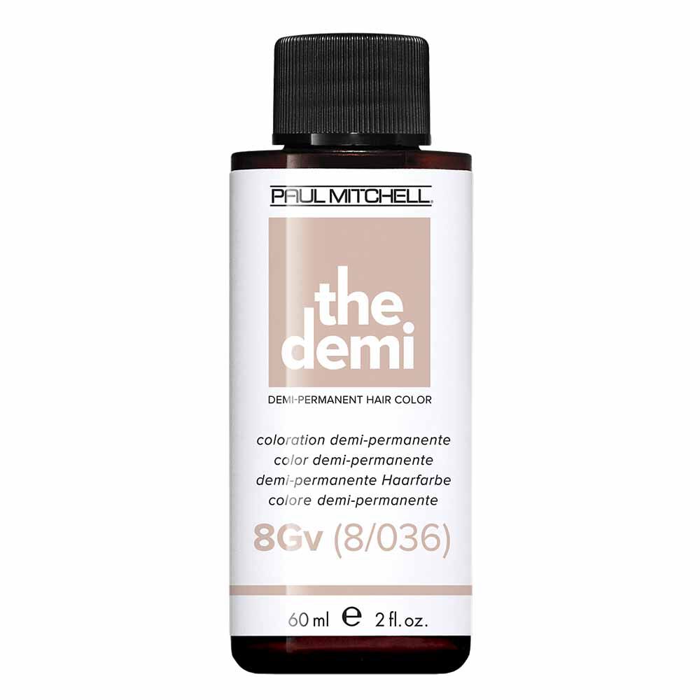 Paul Mitchell The Demi Demi Permanent Liquid Hair Colour - 8GV Gold Violet 60ml