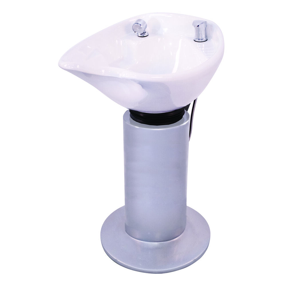 S-PRO Standalone Pedestal Wash Unit Silver