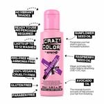 Crazy Color Semi Permanent Hair Colour Cream - Burgundy 100ml