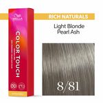 Wella Professionals Color Touch Demi-Permanent Hair Colour - 8/81 Light Blonde Pearl Ash 60ml