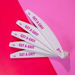 2AM London Nail Files Get A Grit 180/180 Grit - Pack of 5