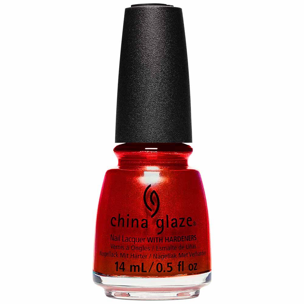 China Glaze Fall Favourites Collection Nail Lacquer - Red Pearl 14ml