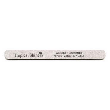 Tropical Shine Zebra Nail File (Medium 180)