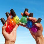 China Glaze Love in Colour Collection Nail Lacquer - Italian Red 14ml