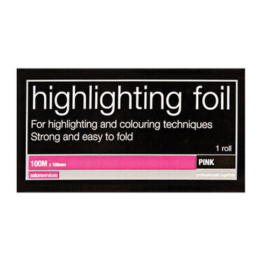 Salon Services Hair Foil Pink 100m