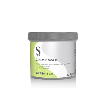 S-PRO Green Tea Creme Wax Pot, 425g