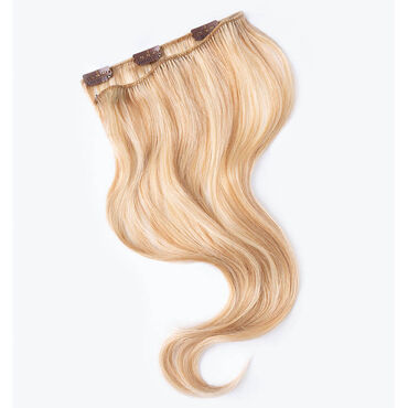 Wildest Dreams Clip In Single Weft Human Hair Extension 18 Inch - 22/14 Sunkissed Blonde Blend
