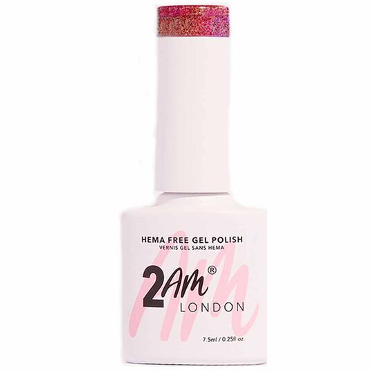 2AM London The Glow Up Collection Reflective Glitter Gel Polish - Stunnin' 7.5ml
