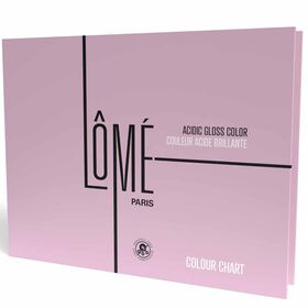 Lômé Paris Acidic Gloss Demi-Permanent Colour Shade Chart