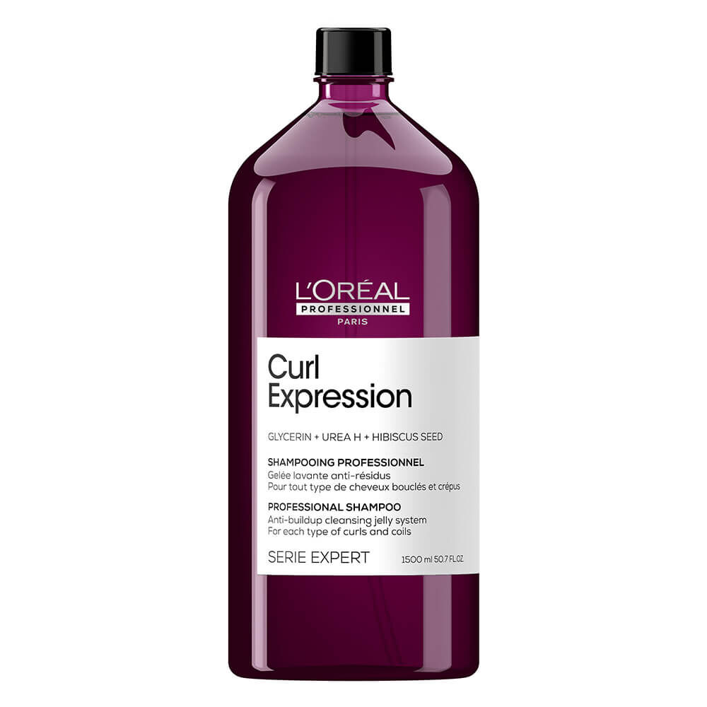 L'Oréal Professionnel Serie Expert Curl Expression Clarifying & Anti-Build Up Shampoo for Curls & Coils 1500ml