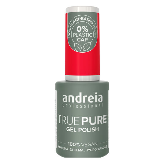 Andreia Professional True Pure T21 Neon Reddish Pink - Hema Free Gel Polish, 10.5ml
