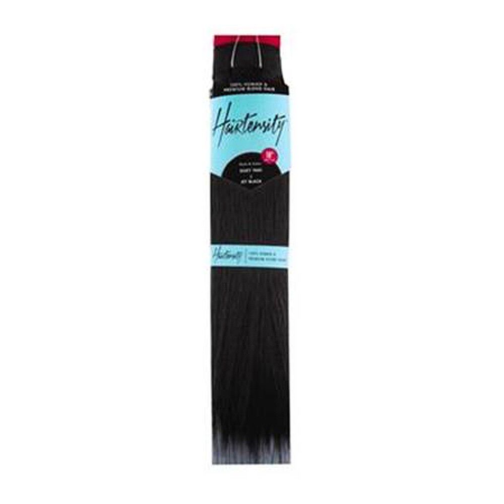 Hairtensity Weft Full Head Synthetic Hair Extension 18 Inch - 1 Jet Black | Synthetic  Hair Extensions | Sally Beauty