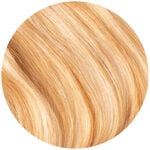 Wildest Dreams Clip In Half Head Human Hair Extension 18 Inch - 24/27 Shimmering Blonde