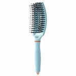 Olivia Garden Inner Child FingerBrush Care Iconic Boar & Nylon - Light Blue
