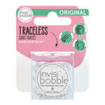 invisibobble Original Hair Ties, Crystal Clear, Pack of 3